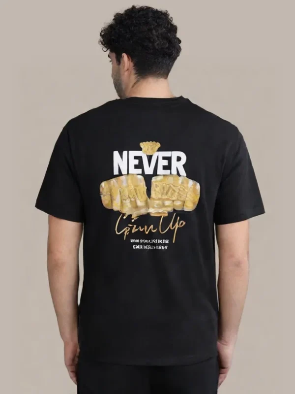 Black Never T-shirt